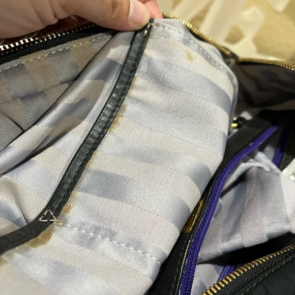 MCM 2WAY BLACK POLYESTER BAG - Picture 13 of 16